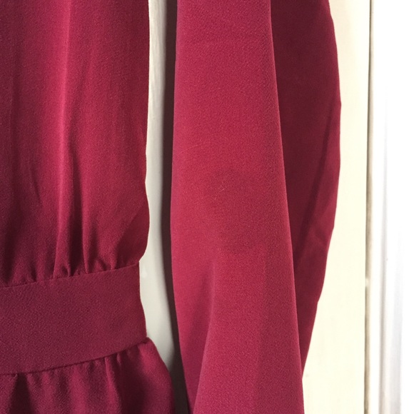 Maroon playsuit/romper - Picture 3 of 3